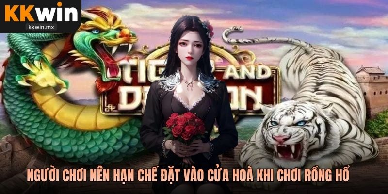 Người chơi nên hạn chế đặt vào cửa hoà khi chơi Rồng Hổ